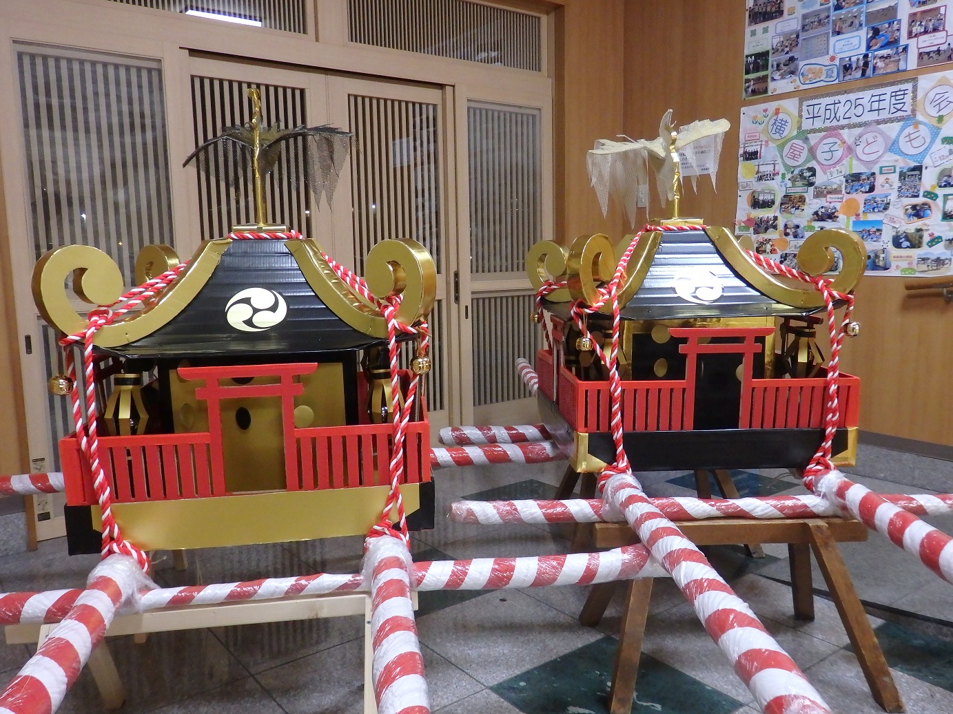 神輿を段ボール ダンボール で作るならみこし Mikoshi へ