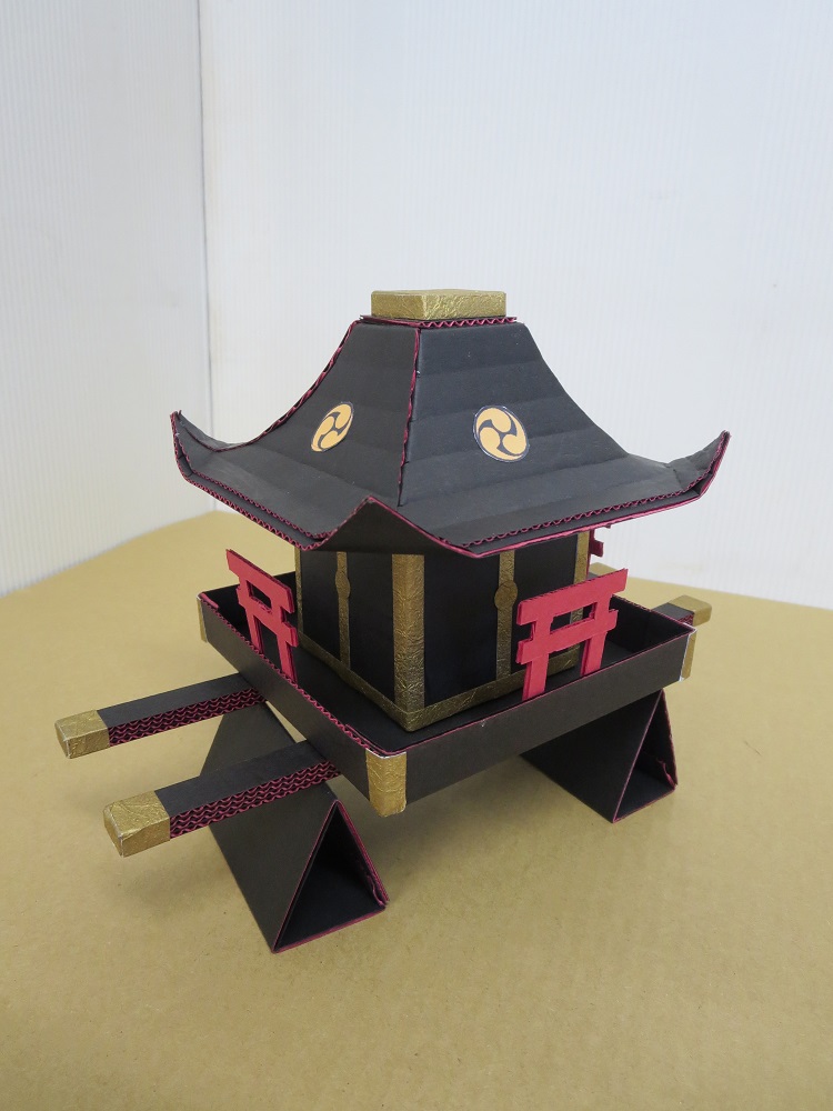 神輿を段ボール ダンボール で作るならみこし Mikoshi へ